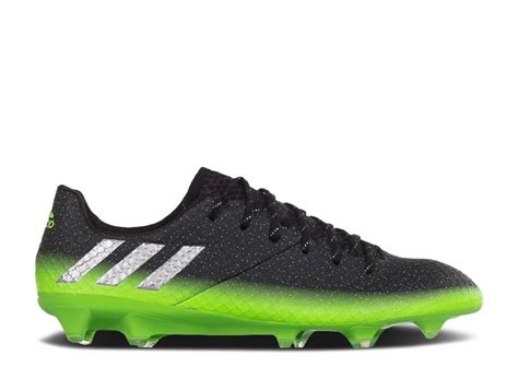 adidas messi 16 schwarz grün|Buy Messi 16.1 FG AG 'Dark Grey Solar Green' .